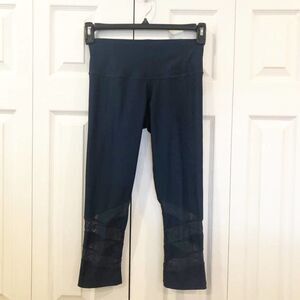 APANA Navy Cropped Leggings XS
